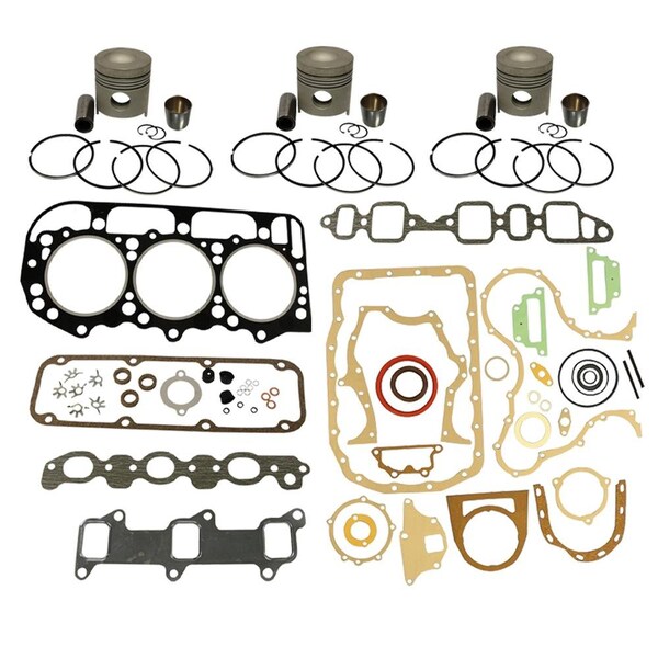 Aftermarket 81817956 Engine Base Kit Fits FordNew Holland 201 4000 Series 3 Cyl 6574 ENP30-0196 - main